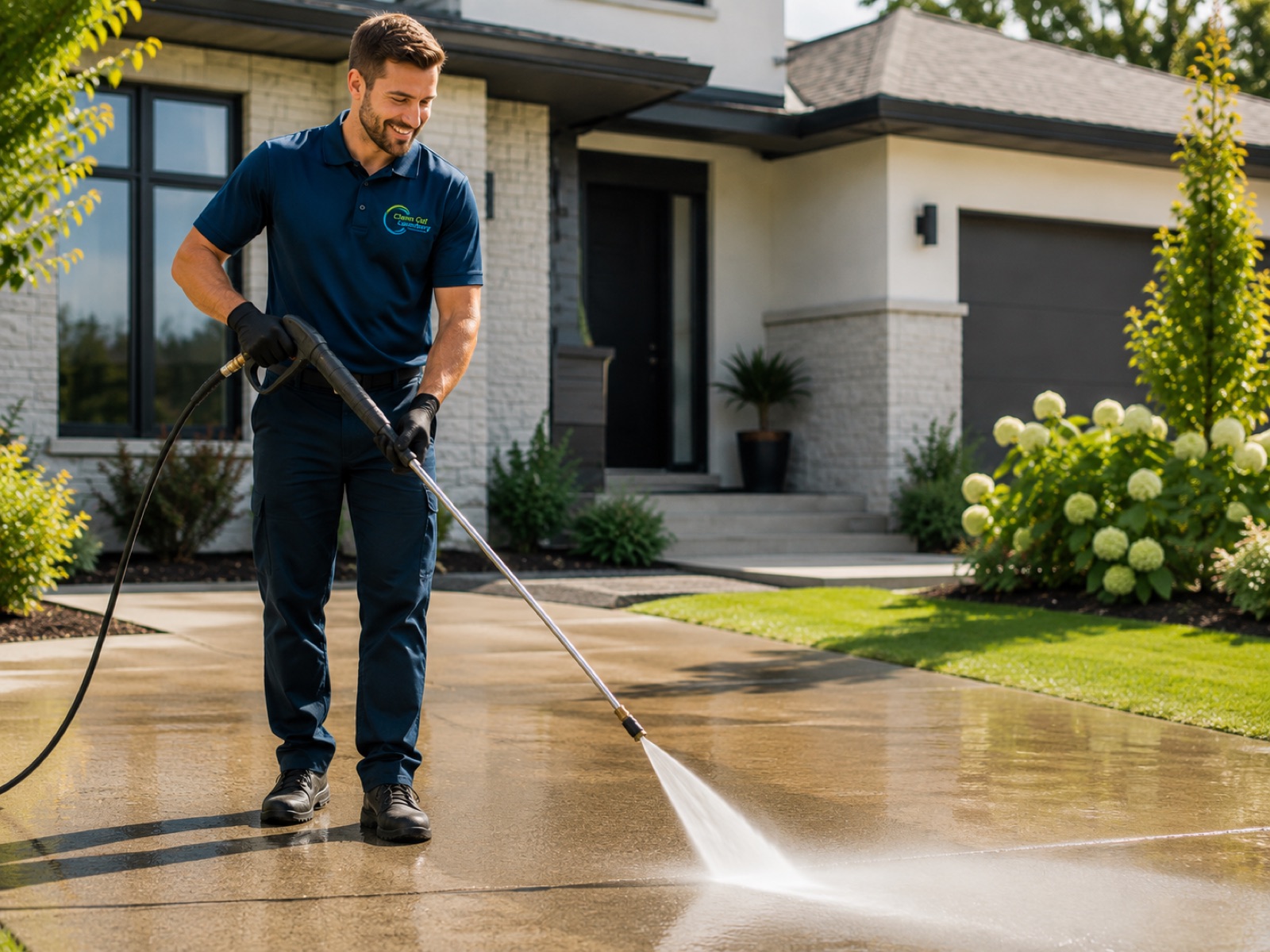 Water Blasting in Canterbury by Clean Cut Canterbury